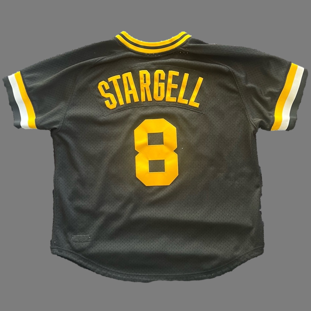 Willie Stargell Pittsburgh Pirates 1982 Mitchell & Ness Vintage Baseball Jersey